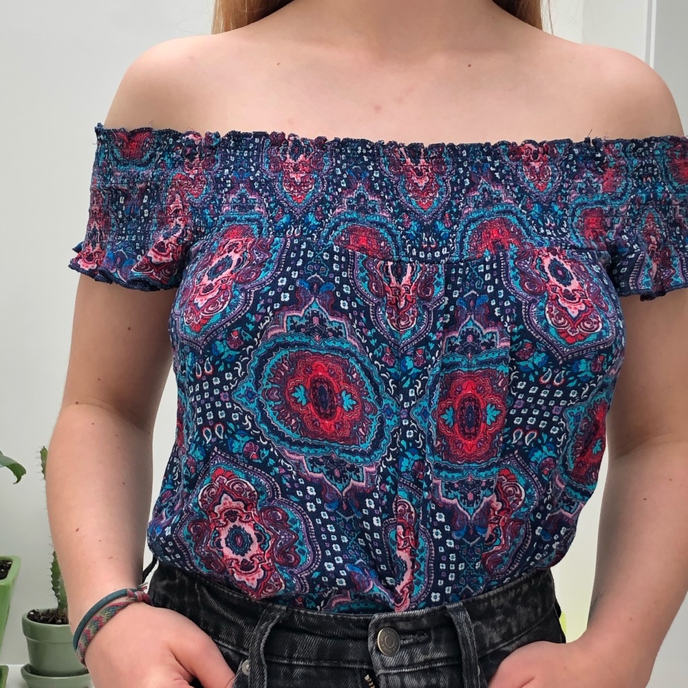 Off the shoulder top
